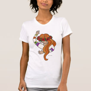 Fira ukrainsk Folk konst av Vera Trembach T-shirt