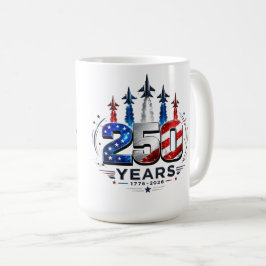 Fira USA 250-årsjubileum Kaffemugg
