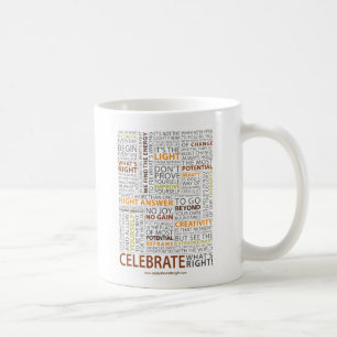 Fira vad är den högra muggen kaffemugg