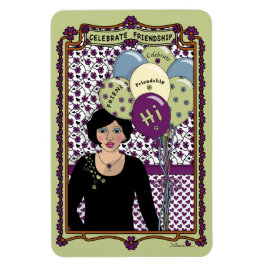 Fira Vänskap_A_4x6-kylmagnet Magnet