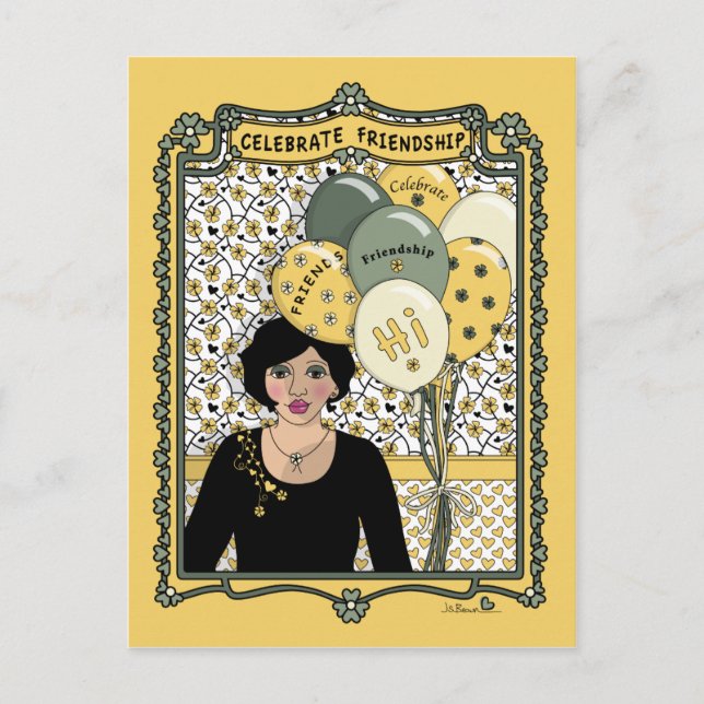 Fira Vänskap_C_ Postkort Vykort (Framsida)