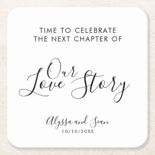 Fira vår minnesstund i Kärlek. Underlägg Papper Kvadrat