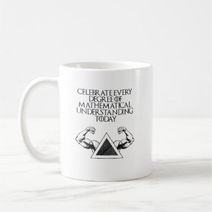 Fira Varje Grad Matematik Förståelse Kaffemugg