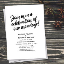 Fira vårt äktenskap Manus Bröllopsfest