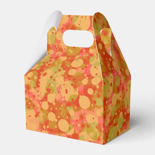 Firande-14-PARTETS FAVOR BOX,Gable Presentaskar (Baksidan Sidan)