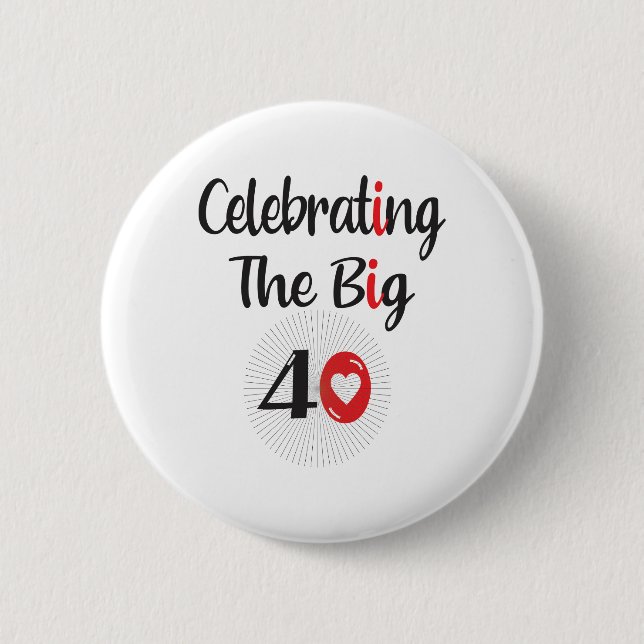 Firande 40 knapp (Framsida)