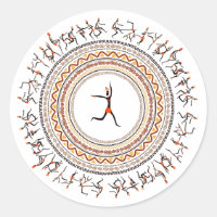 Firande/afrikansk motif Design