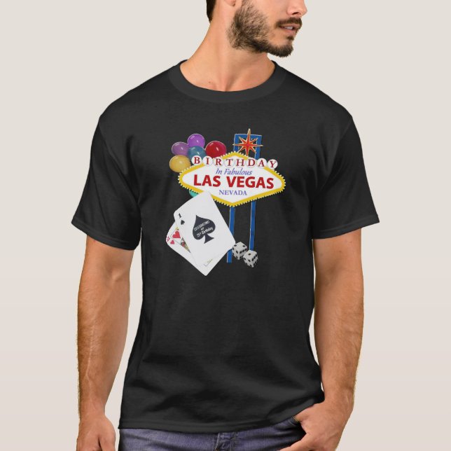 firande av 21:a födelsedagen Las Vegas Shirt T-shirt (Framsida)