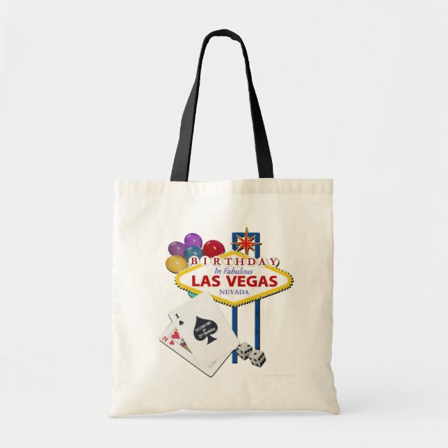 firande av 21:a födelsedagen Las Vegas Tote Bag Tygkasse (Framsidan)