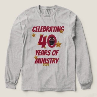 Firande av 40-årsjubileum t shirt