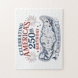 Firande av Amerikas 250-årsdag Hilton Head Pussel
