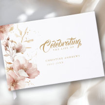 "Firande av Elegantens livstid" Blommigt
