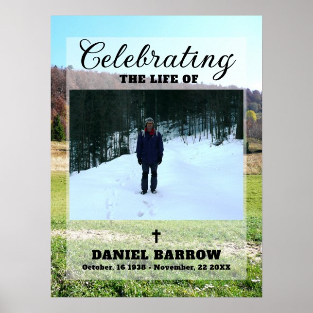 Firande av för manar begravning Poster (Framsidan)