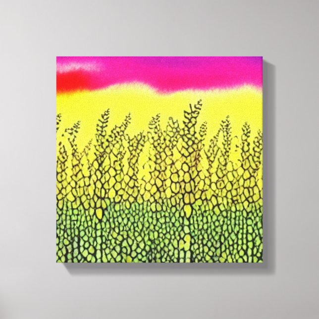 Firande av jordbrukare canvastryck (Framsida)