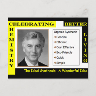 Firande av kemi 5 inbjudan vykort