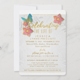 Firande av Life Butterfly Luncheon Inbjudan