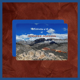 Firande av Life, ökenlandskap Inbjudningar