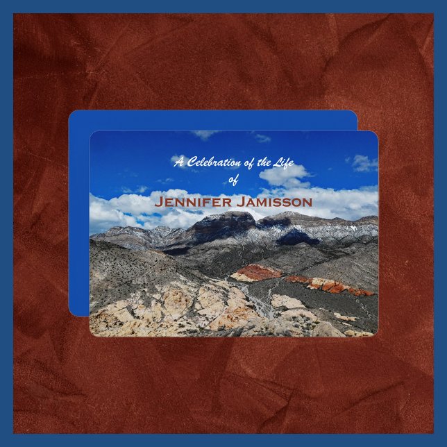 Firande av Life, ökenlandskap Inbjudningar (Skapare uppladdad)