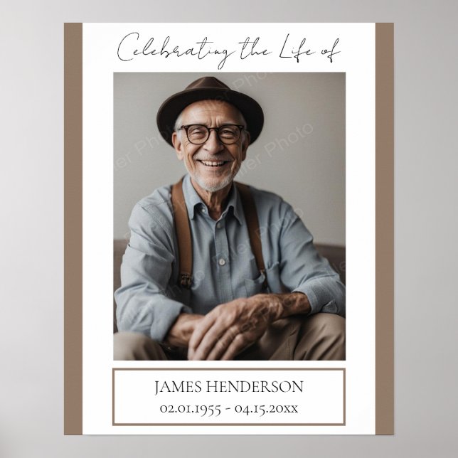 Firande av Life One-fotohämtningen Poster (Framsidan)