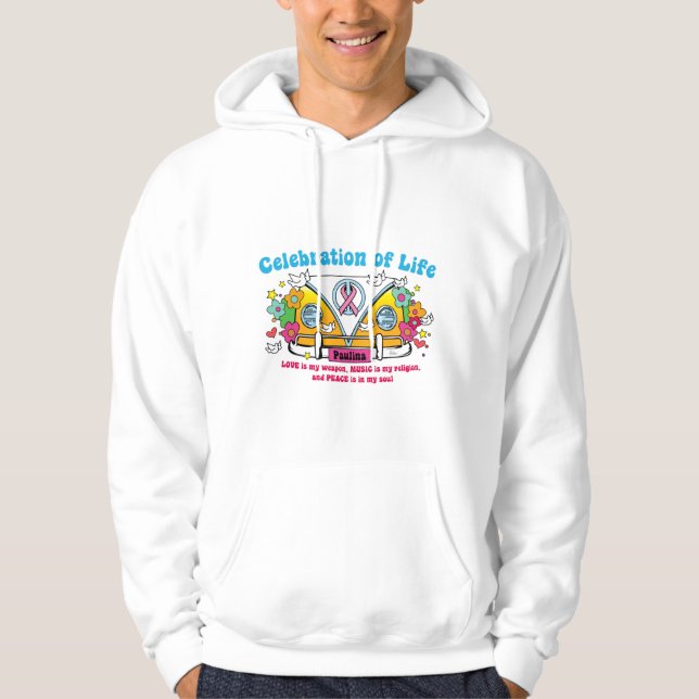 Firande av liv! Manar hoodie (Framsida)