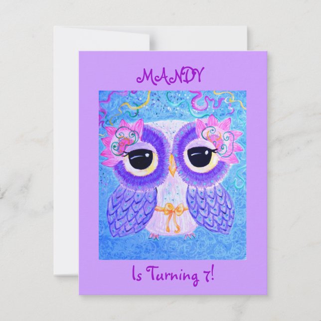 Firande av liv (partyet för födelsedagnattPyjamas) Inbjudningar (Framsida)