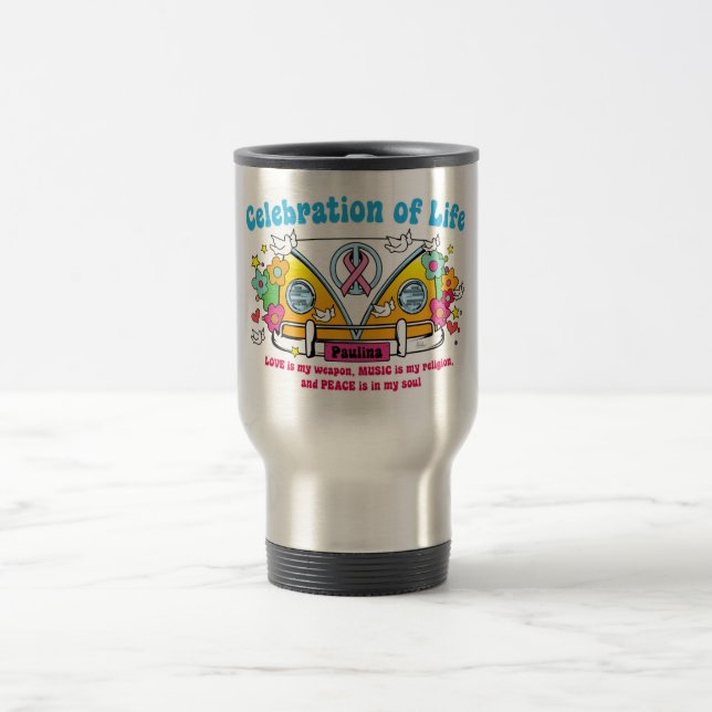 Firande av liv!  Travel mug Resemugg (Center)