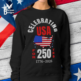 Firande av USA i 250 år av amerikansk självständig T Shirt