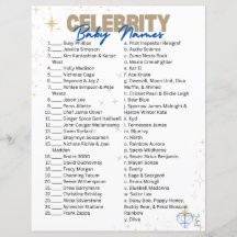 Firande Baby Namn-spel