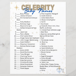 Firande Baby Namn-spel