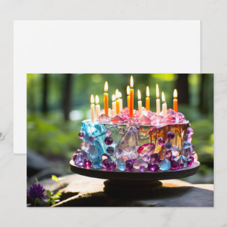 Firande Cake Julkort