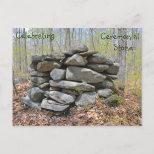 Firande Ceremonial Stone Vykort
