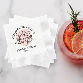 Firande Cheers Doodle Pappersservett