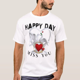 firande-designen för Lycklig-dagen T Shirt