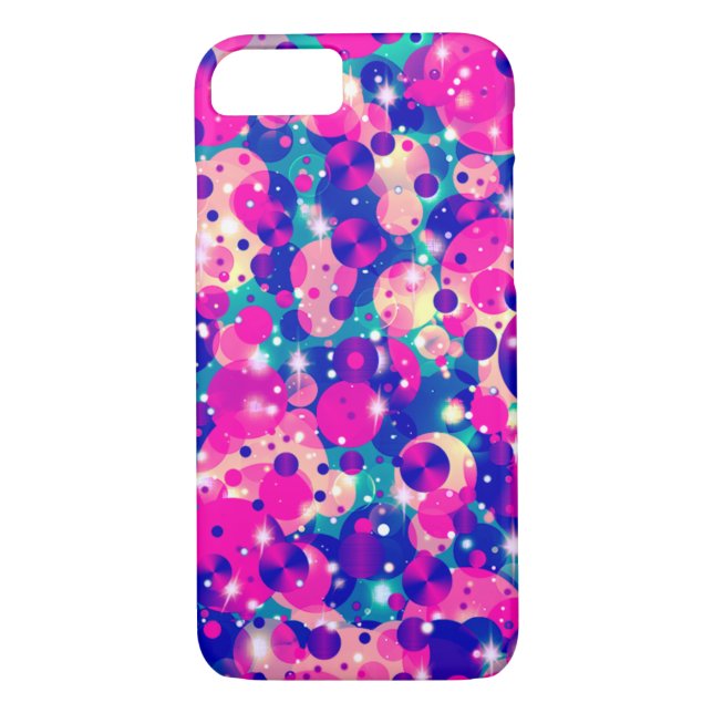Firande Dots-4-iPhone 7 Fodral Case-Mate iPhone Skal (Baksida)