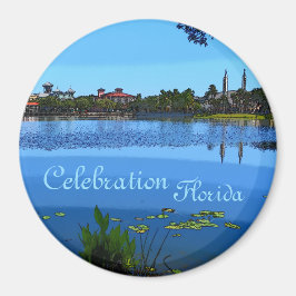 Firande Florida Speciella effekter Runda Magnet