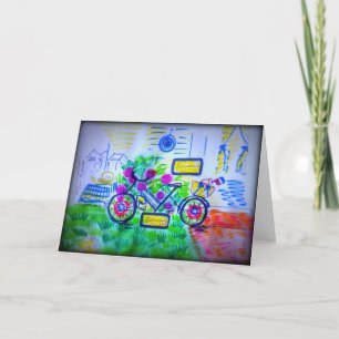 Firande för Bastilledag Kort