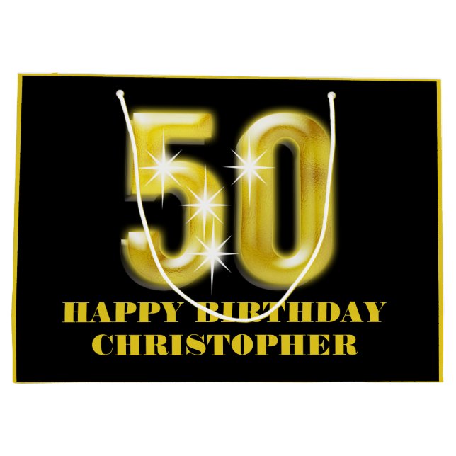 Firande för födelsedag för svart guld- faux för (Baksidan)