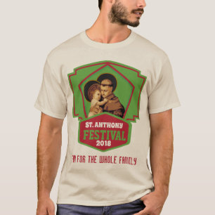 FIRANDE FÖR ST ANTHONY FESTIVALFESTMÅLTID T SHIRT