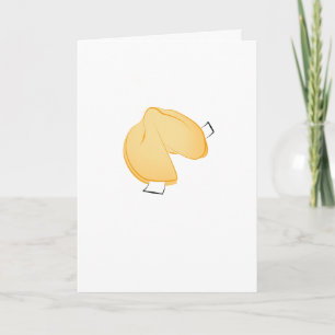 Firande Fortune Cookie-kort för mappad hälsning Kort