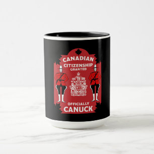 Firande Gift med kanadensiskt medborgarskap Mugg