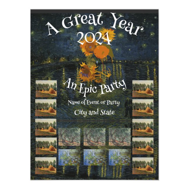 Firande Grad-klass Pension 2024 Frakt för kryssnin Fototryck (Framsidan)