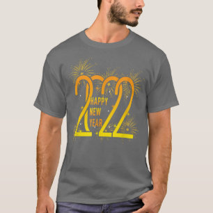 Firande Helgdag Hej 2022 Gott nytt år T Shirt