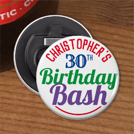 FIRANDE i 30ÅRS FÖDELSEDAG Flasköppnare