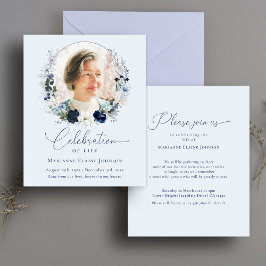 Firande i Blommigten Life Foto Memorial Flygblad