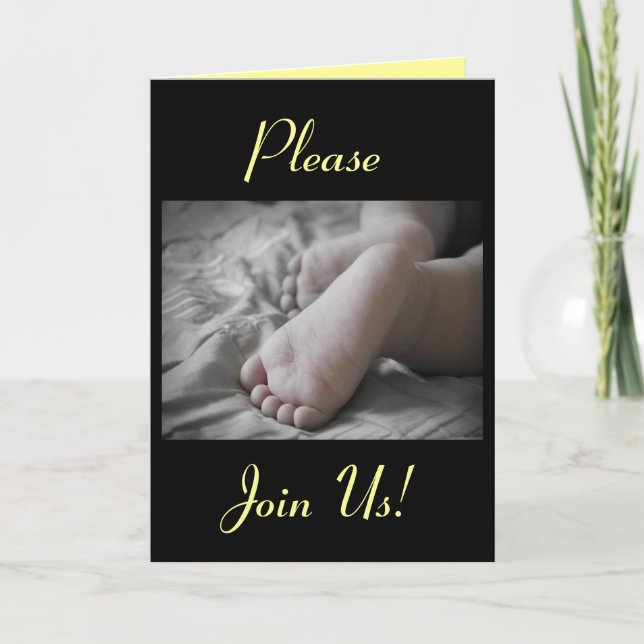 Firande i Heliga Baptism Flicka eller Boy VI Inbjudan (Framsida)