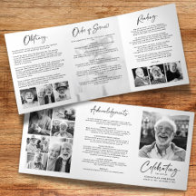 Firande i Life 14-Photo Black & White Funeral