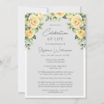 Firande i Life 4 Photo Gul ros begraver