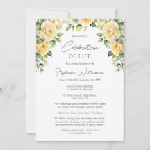 Firande i Life 4 Photo Gul ros begraver