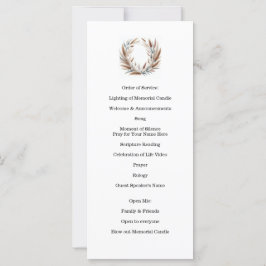 Firande i Life, begravning, minnesgudstjänst