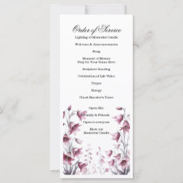 Firande i Life, begravning, minnesgudstjänst